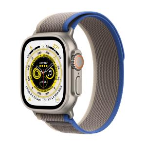 Watch Ultra Gps + Cellular 49mm Titanium Case With Blue/gray Trail Loop M/l