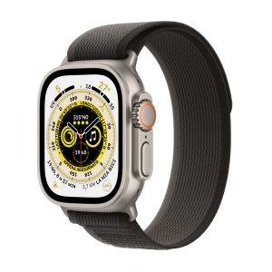 Watch Ultra Gps + Cellular 49mm Titanium Case With Black/gray Trail Loop S/m