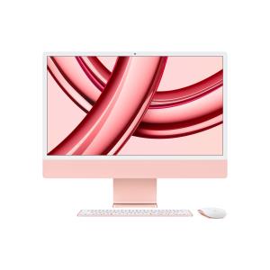 iMac - 24in - M3 8-cpu/10-gpu - 8GB Ram - 256GB SSD - 4.5k Retina Display - Magic Keyboard With Touch Id - Two USB 3 Ports - Pink - Azerty French