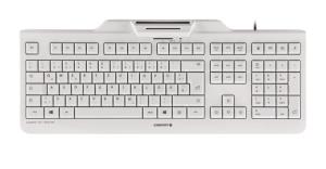 KC 1000 SC Security With Integrated Smart Card Terminal - Keyboard - Corded USB - Grey - Azerty Belgian