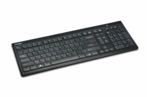Advance Fit Slim Wireless Keyboard Black Azerty Fr