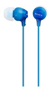 Headset - Mdr-ex15 - Wired 9mm -  Blue