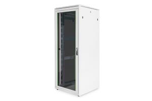 42U network cabinet 2053x800x800 mm, color grey (RAL 7035) glass door