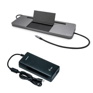 Docking Station - USB-c Metal Ergonomic - Power Delivery 85w + Universal Charger 112w