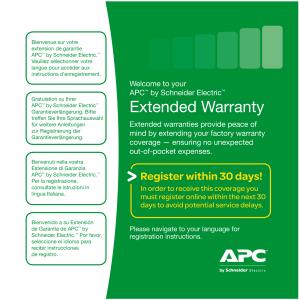 Service Pack 3 Years Warranty Extension (for New Product Purchases)