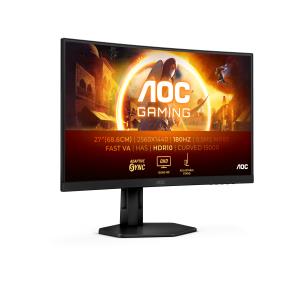 Curved Monitor - CQ27G4X -27in -2560x1440 (QHD) - Black - 0.5ms 180Hz