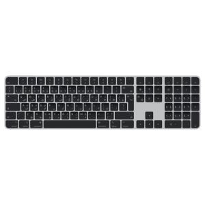 Magic Keyboard With Touch Id And Numeric Keypad - Black - Qwerty Arabic