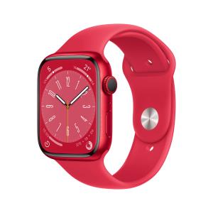 Watch Series 8 Gps + Cellular 45mm red Aluminium Case With red Sport Band Regular