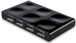 USB Hub 7-port - Mobile Hub Black