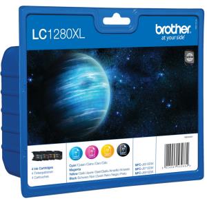 Ink Cartridge - Lc1280xl - Multipack - Colour 1200 Pages Black 2400 Pages - Black / Cyan / Magenta / Yellow (lc1280xlvalbpdr)