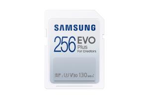 Sd Evo Plus - 256GB - Flash Card - U3, V30 , 130mb/s - White