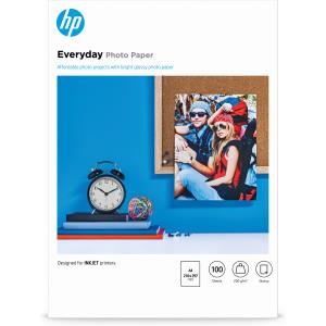 Everyday Photo Paper Semi Glossy One-sided A4 100-sheets (q2510a)