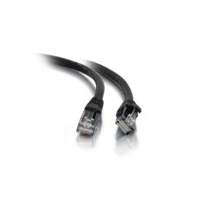 Patch cable Low Smoke Zero Halogen - Cat 5e - UTP - Booted - 5m - Black