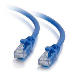 Patch cable Low Smoke Zero Halogen - Cat 5e - UTP - Booted - 1.5m - Blue