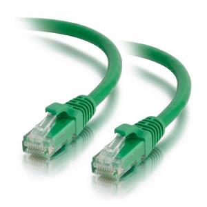 Patch cable Low Smoke Zero Halogen - Cat 5e - UTP - Booted - 2m - Green