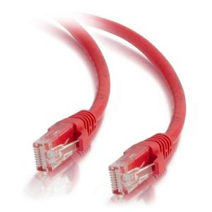 Patch cable Low Smoke Zero Halogen - CAT6a - UTP - Booted - 3m - Red