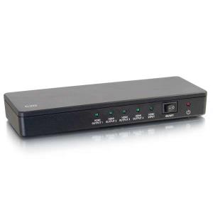 4-Port HDMI Splitter 4K30 - Video/audio splitter - 4 x HDMI - desktop (82058)