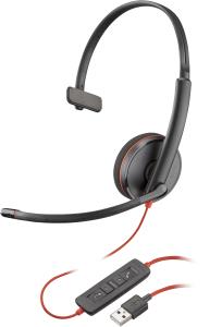 Headset Blackwire C3210 - USB-a - Black - Bulk