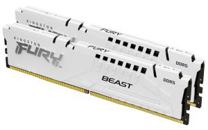 64GB Ddr5 6000mt/s Cl36 DIMM (kit Of 2) Fury Beast White Expo