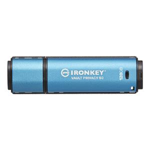 Ironkey Vault Privacy 50 - 128GB USB Stick - USB 3.2 - Aes 256-bit Encrypted Cologo