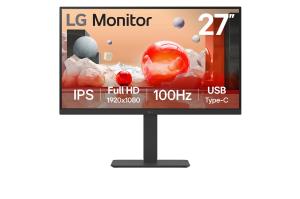 IPS Desktop Monitor - 27BA750-B - 27in - FHD 1920 x 1080 (16:9) - 2x 2W Speakers - Hdmi/ Dp/ Audio/ USB-c/ RJ-45 - Black