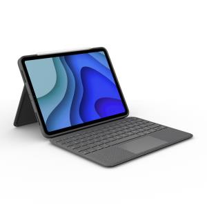 Folio Touch Backlit Keyboard Case With Trackpad Graphite For iPad Pro 11-in (1st & 2nd Gen) Azerty French