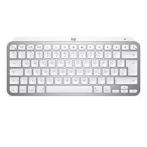 Mx Keys Mini For Mac Minimalist Wireless Illuminated Keyboard - Pale Grey - Azerty French - Central