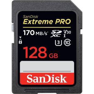 SanDisk SDXCExtreme Pro 128GB V30 U3 UHS-I 170MB/s
