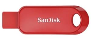 SanDisk Cruzer Snap - 32GB USB Stick - USB 2.0 - Red
