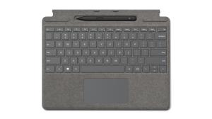 Surface Pro 8 Signature Keyboard With Slim Pen 2 - Platinum - Qwerty Int'l