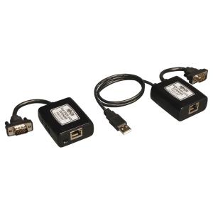 TRIPP LITE VGA over Cat5/CAT6 Extender Kit Transmitter and Receiver USB-Powered 1920x1440 at 60Hz Up to 152m