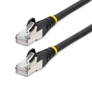 Patch Cable - CAT6a - S/ftp - Snagless - 7.5m - Black (lszh)