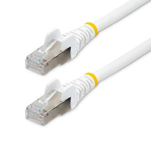 Patch Cable - CAT6a - S/ftp - Snagless - 50cm - White (lszh)