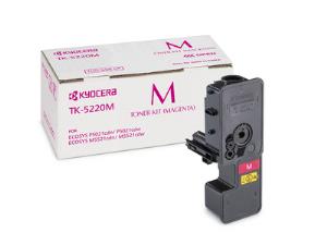 Toner Cartridge - Tk-5220m - Standard Capacity - 1.2k Pages - Magenta