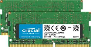 Crucial 8GB Kit DDR4 2666 MT/s 4GBx2 SODIMM 260pin SR x8 unbuffered
