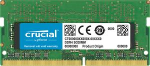 Crucial DDR4 - 4 GB - SO-DIMM 260-pin - 2666 MHz / PC4-21300 - CL19 - 1.2 V - unbuffered - non-ECC
