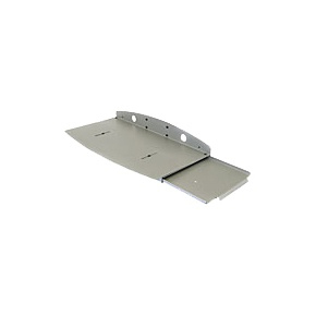 Keyboard Tray With Sliding Mouse Tray & Wrist Rest Holder Grey
