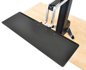 Large Keyboard Tray For Workfit-s Sit-stand Workstation (black)