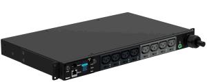 G5 Monitored Switched PDU features (8) C13 outlets. It is a 32 amp, 230 V single phase