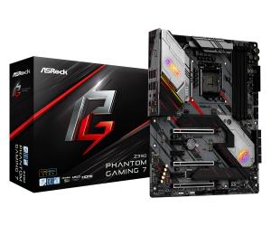 Motherboard Z390 Phantom Gaming 7 LGA1151 Intel Z390 4 X Ddr4 USB 3.1 SATA 3 7.1ch Hd Audio ATX