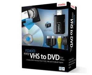 Roxio Easy Vhs To DVD - Full Version - Mac - English