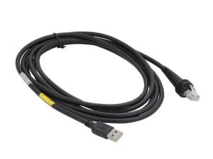 USB Cable Black Type A 5m Straight 5v Host Power