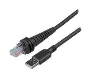 USB Cable Black 3m Coiled