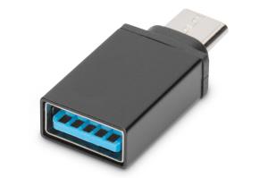 USB Type-C adapter, type C to A Super-Speed, black