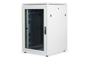 22U network cabinet 1164x800x800 mm, color grey (RAL 7035)