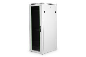 32U network cabinet 1609x600x800 mm, color grey (RAL 7035)