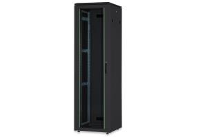 42U network cabinet 2053x600x600mm, color black RAL 9005