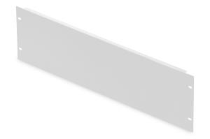 4U blank panel color grey (RAL 7035)
