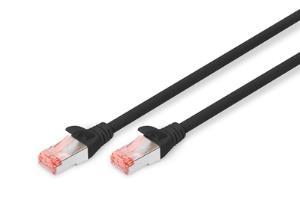 CAT6 S-FTP patch cable Cu LSZH AWG 27/7 length 1.5m - Black