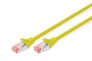 CAT6 S-FTP patch cable Cu LSZH AWG 27/7 length 1.5m - Yellow